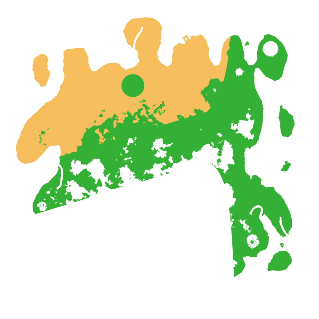 Biome Rust Map: Procedural Map, Size: 3700, Seed: 1005979959