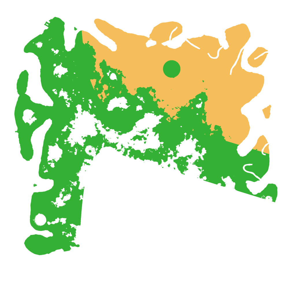 Biome Rust Map: Procedural Map, Size: 4500, Seed: 194194111
