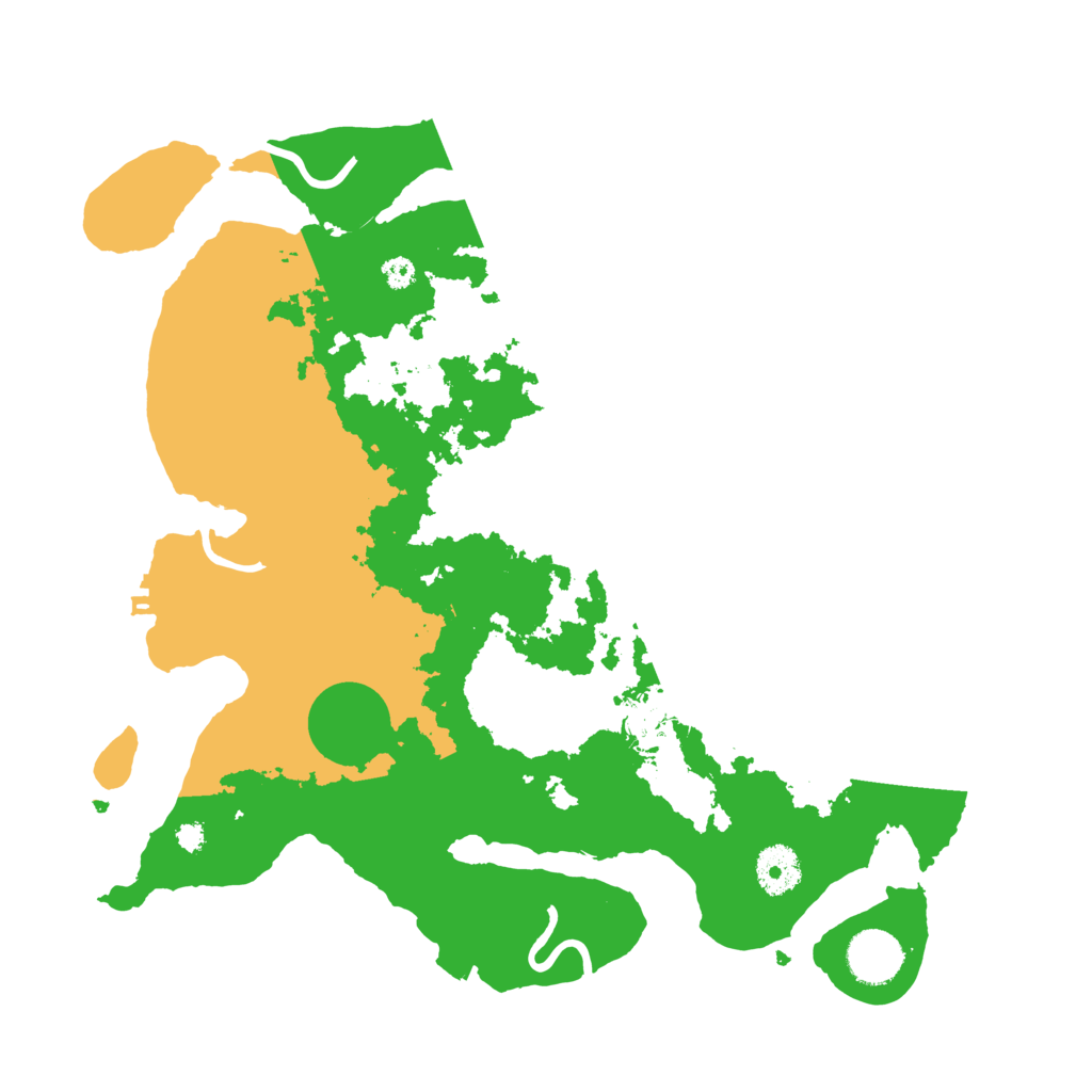 Biome Rust Map: Procedural Map, Size: 3500, Seed: 1184764397