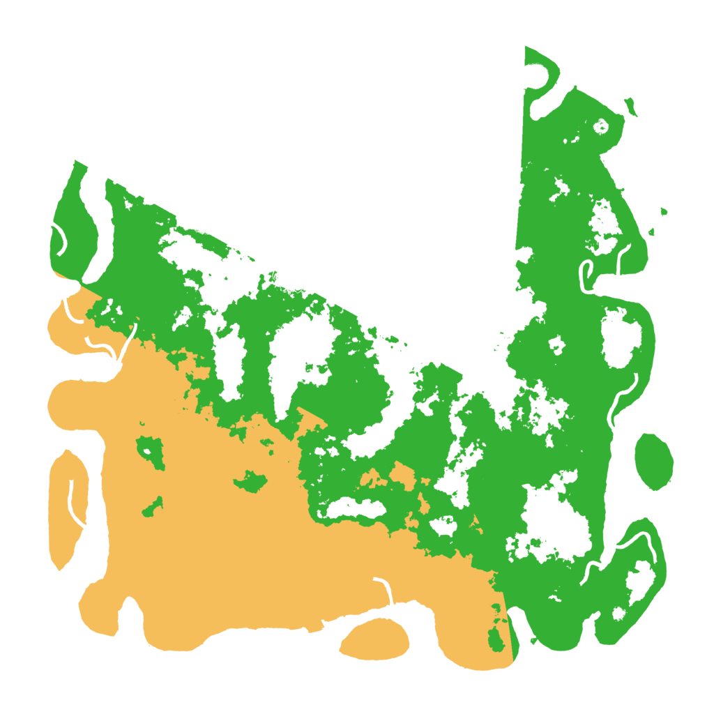 Biome Rust Map: Procedural Map, Size: 5000, Seed: 1343607493