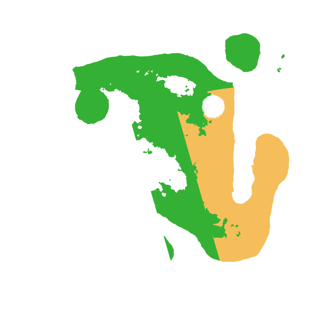 Biome Rust Map: Barren, Size: 2500, Seed: 5544