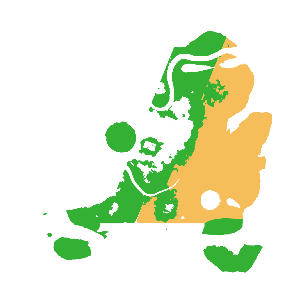 Biome Rust Map: Procedural Map, Size: 2700, Seed: 31044603
