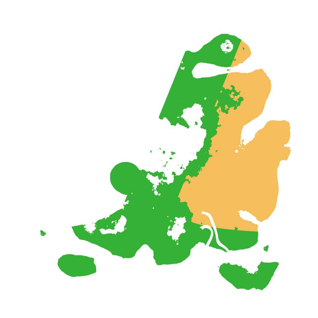 Biome Rust Map: Procedural Map, Size: 2700, Seed: 31044603