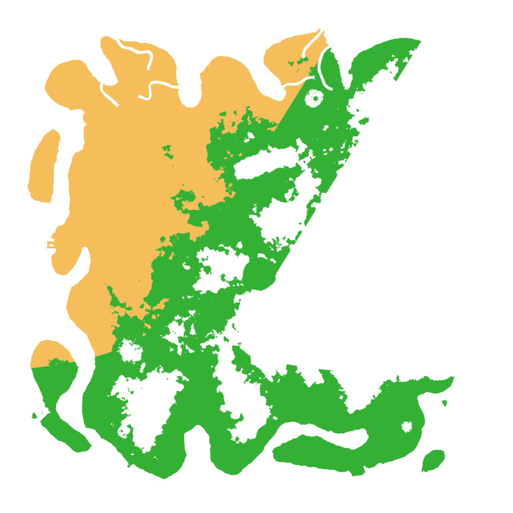 Biome Rust Map: Procedural Map, Size: 4300, Seed: 4251933