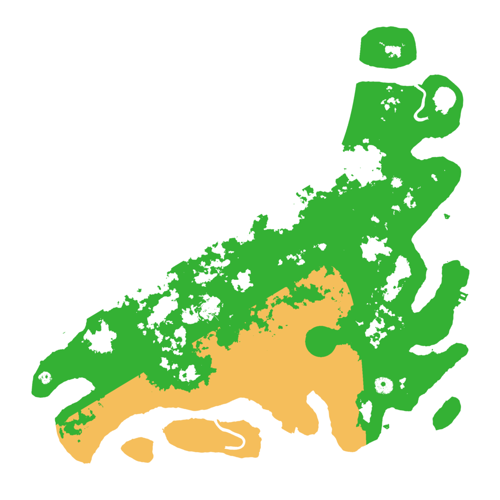 Biome Rust Map: Procedural Map, Size: 4250, Seed: 500107007