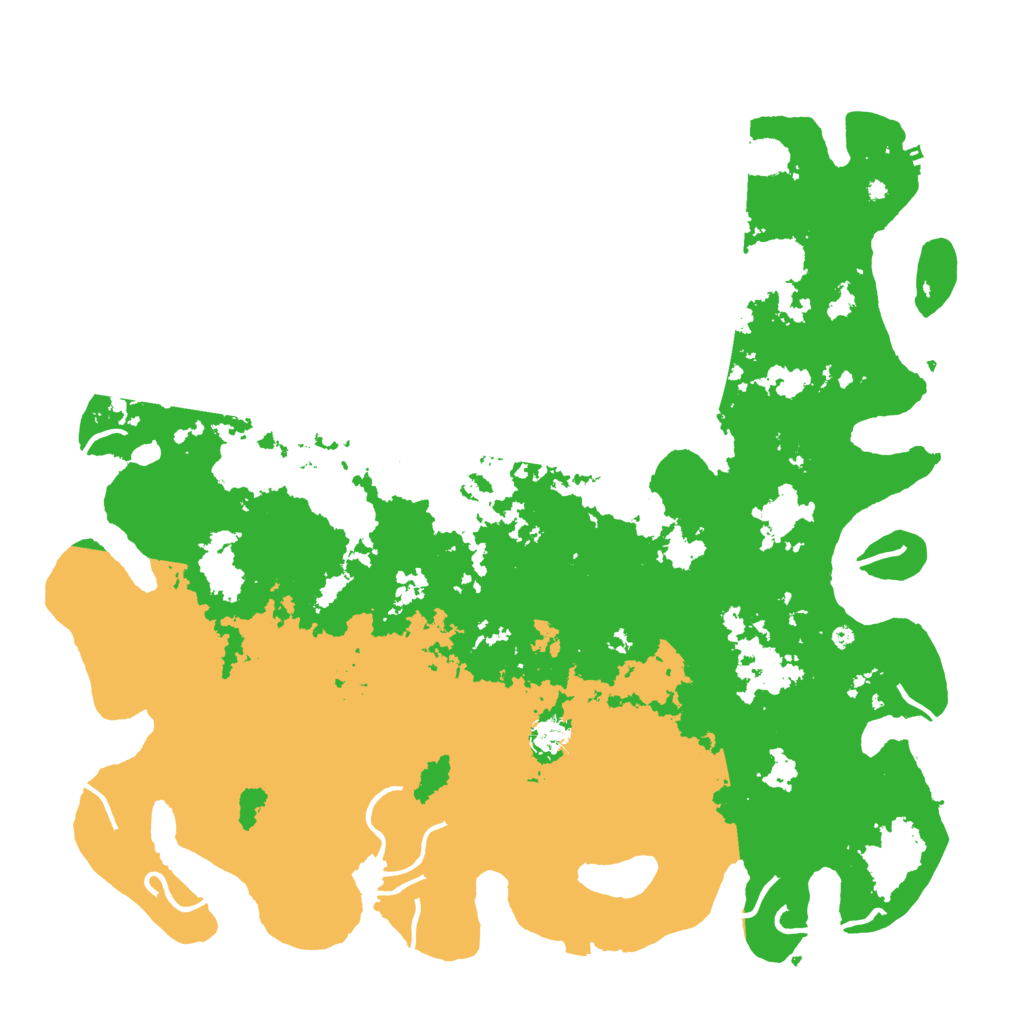 Biome Rust Map: Procedural Map, Size: 4800, Seed: 1564992085