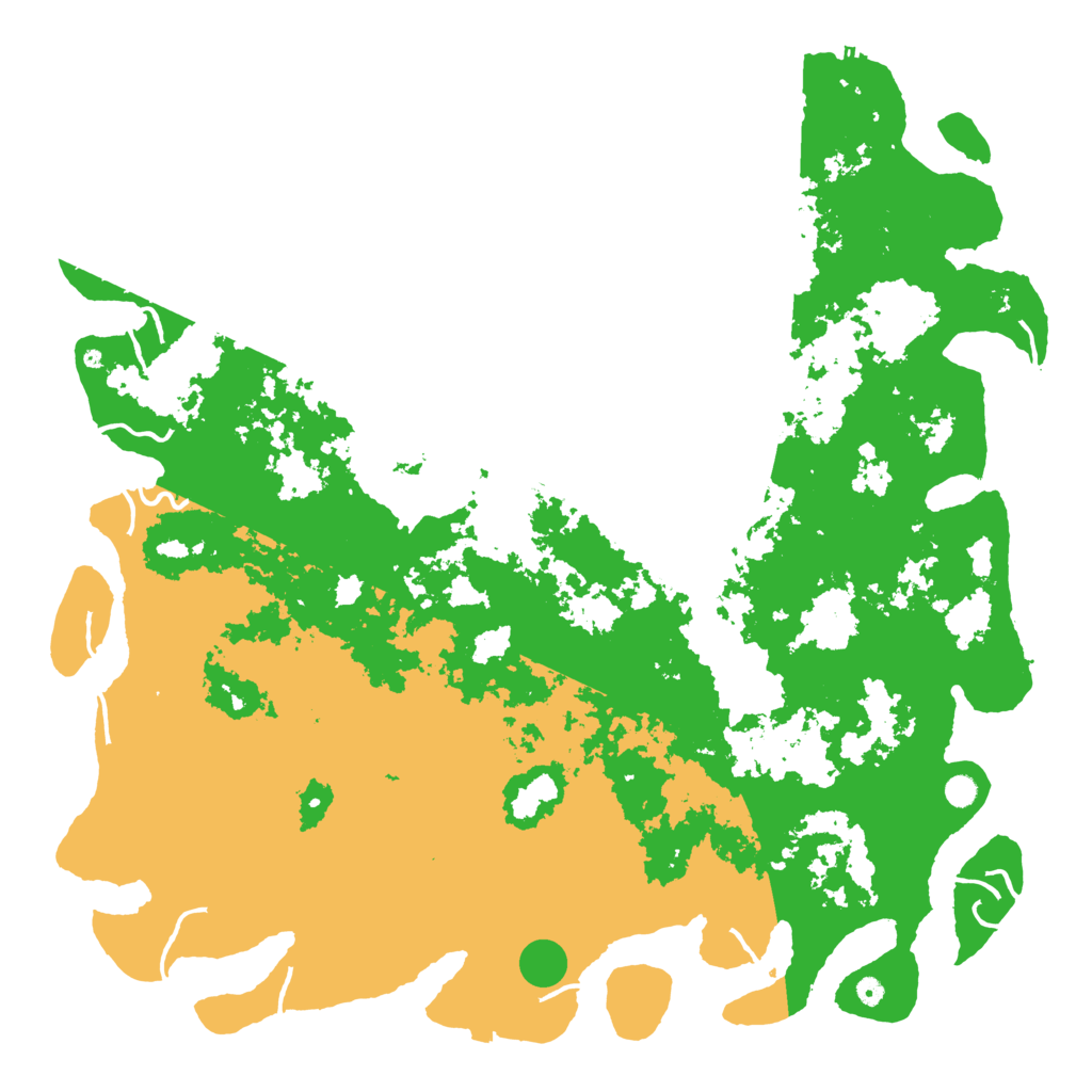 Biome Rust Map: Procedural Map, Size: 6000, Seed: 557364092