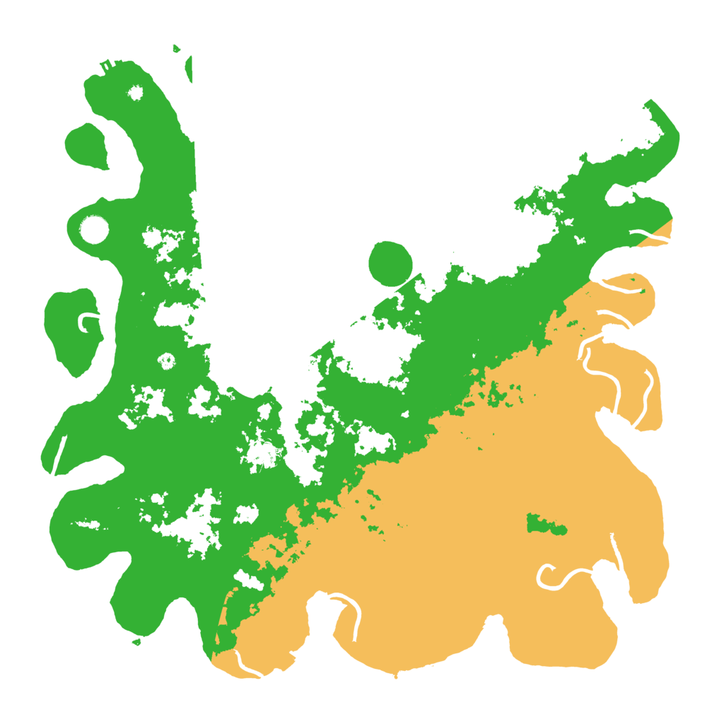 Biome Rust Map: Procedural Map, Size: 4500, Seed: 81979618