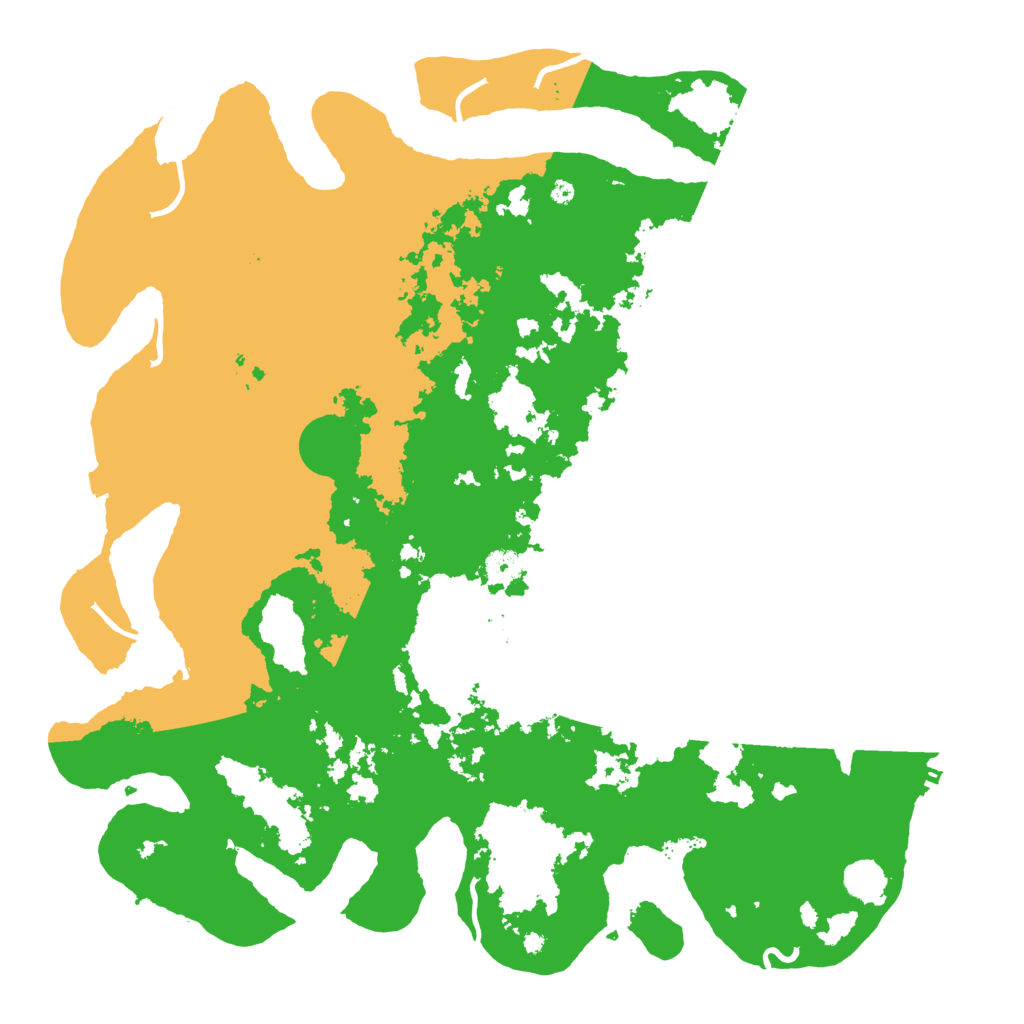 Biome Rust Map: Procedural Map, Size: 4500, Seed: 952484298