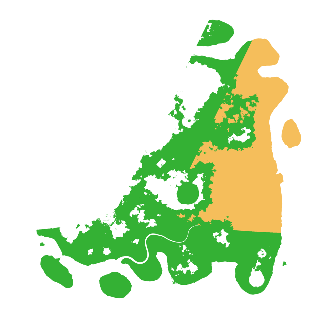Biome Rust Map: Procedural Map, Size: 3850, Seed: 32001425