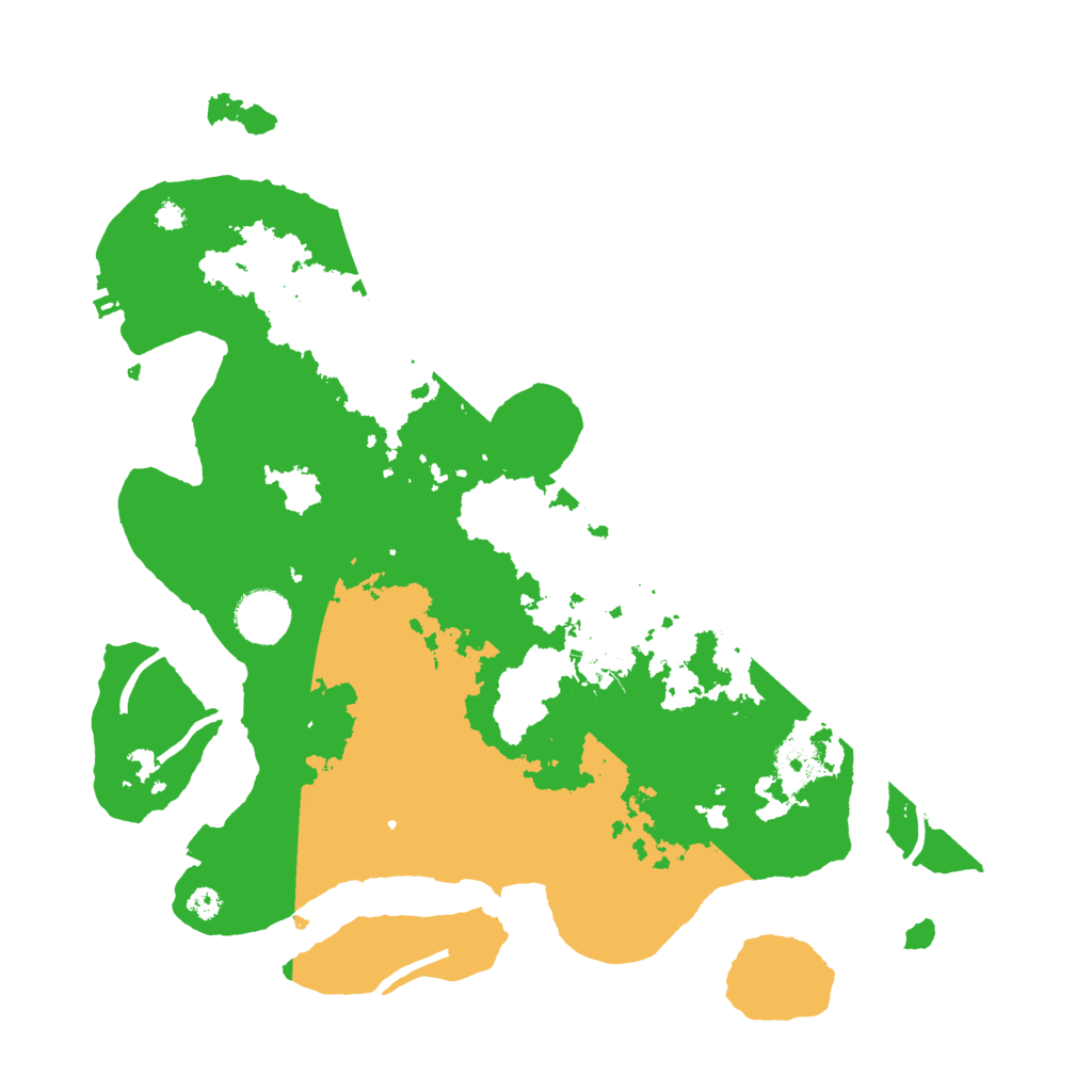Biome Rust Map: Procedural Map, Size: 3500, Seed: 209612273