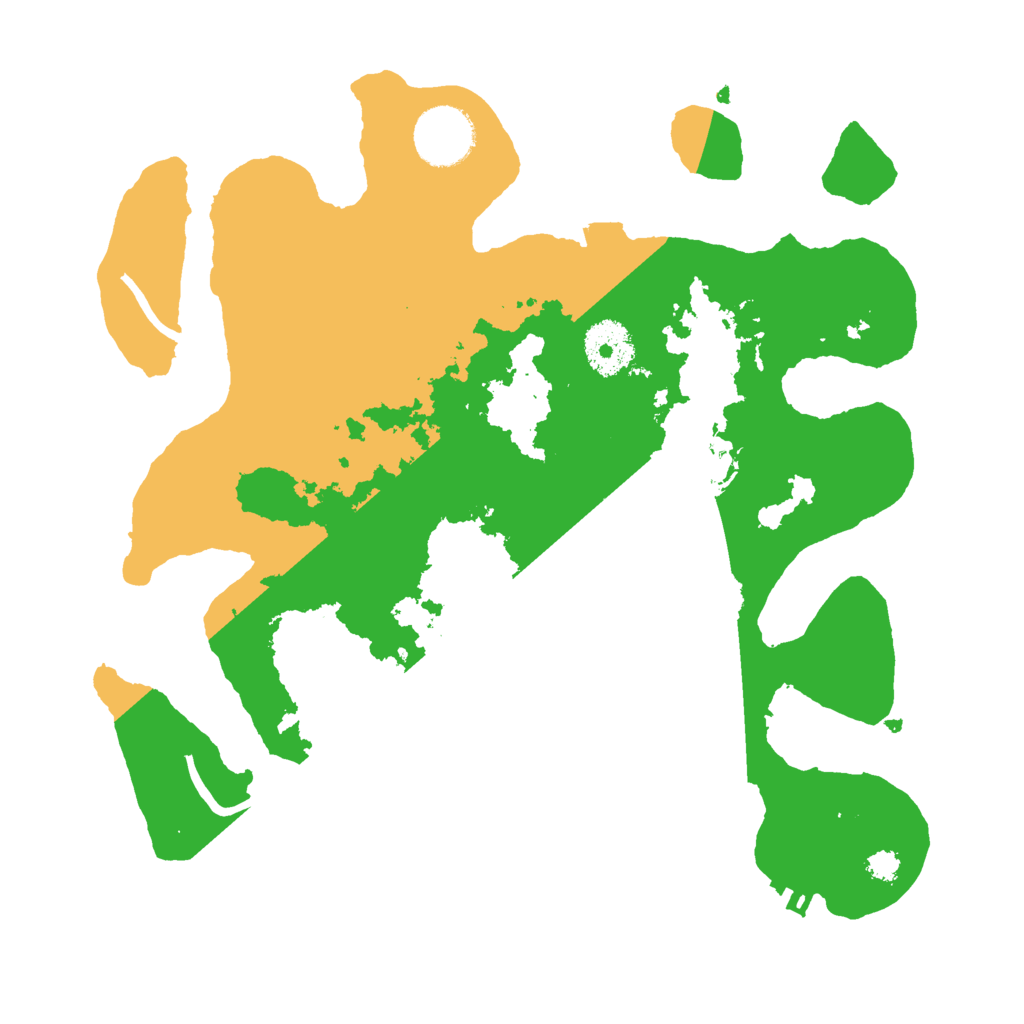 Biome Rust Map: Procedural Map, Size: 3000, Seed: 1009683780