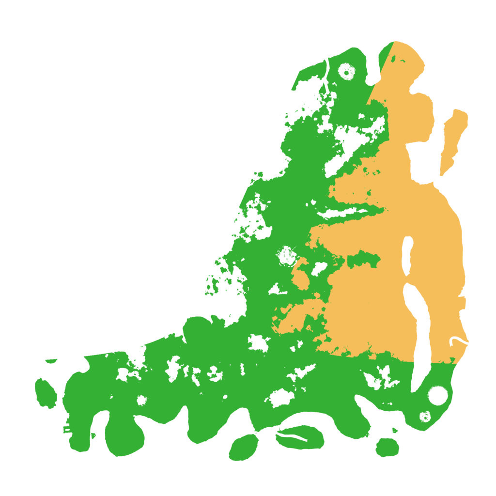 Biome Rust Map: Procedural Map, Size: 4500, Seed: 10052023