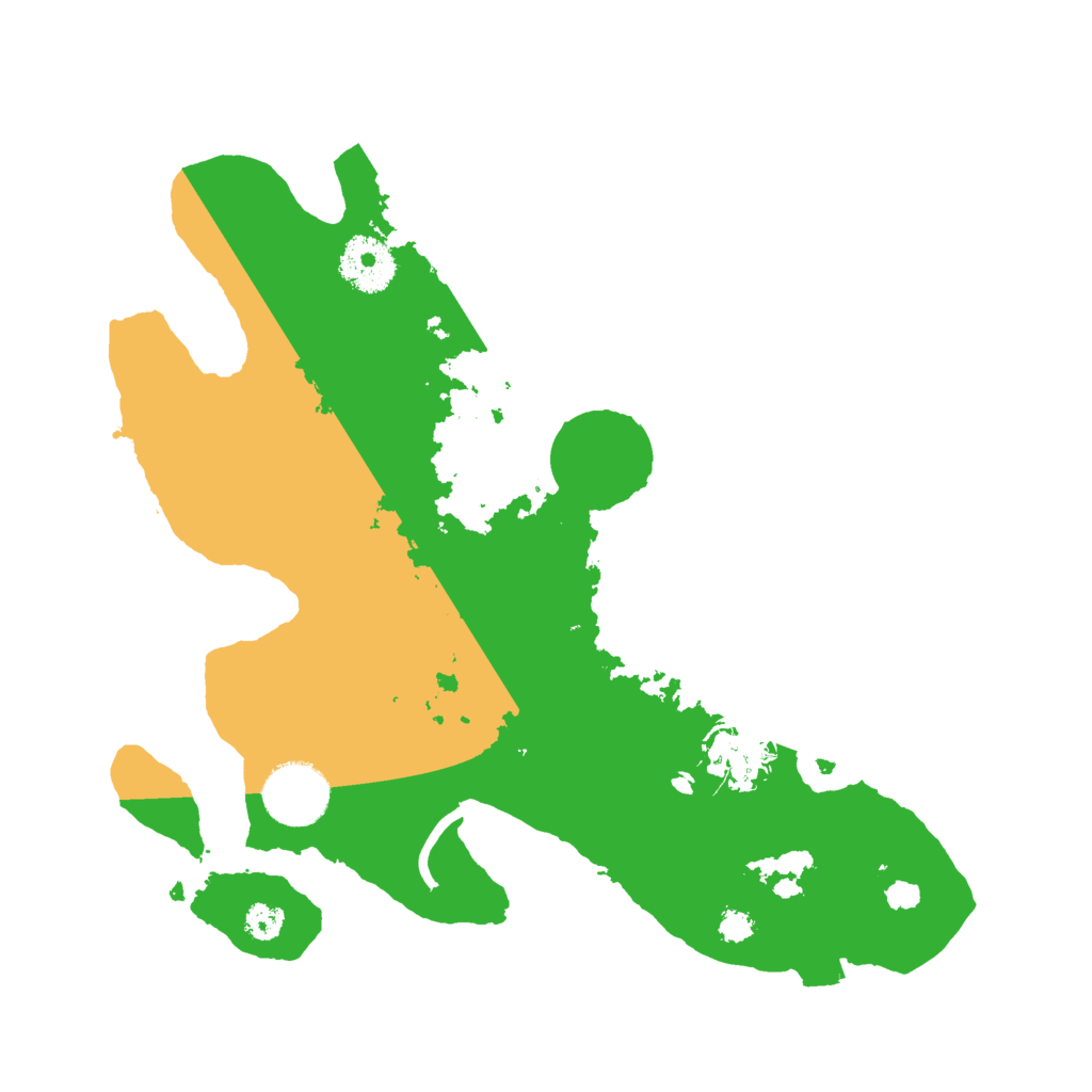 Biome Rust Map: Procedural Map, Size: 3000, Seed: 12070