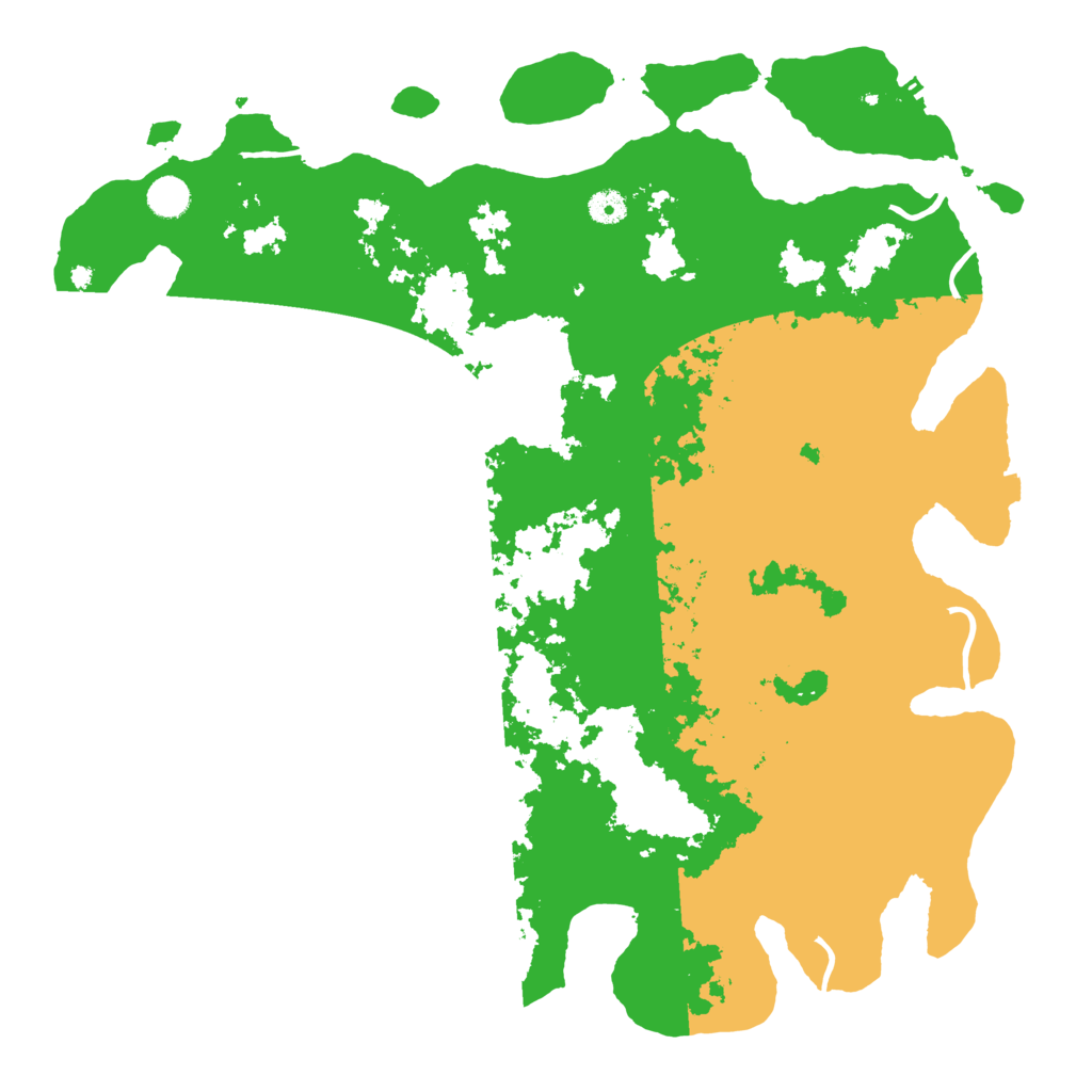 Biome Rust Map: Procedural Map, Size: 4560, Seed: 100