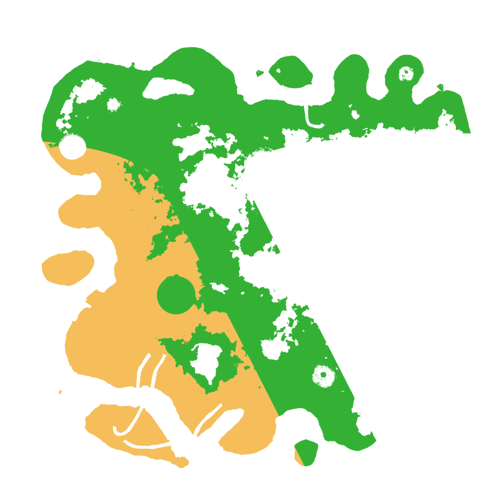 Biome Rust Map: Procedural Map, Size: 3500, Seed: 5627153