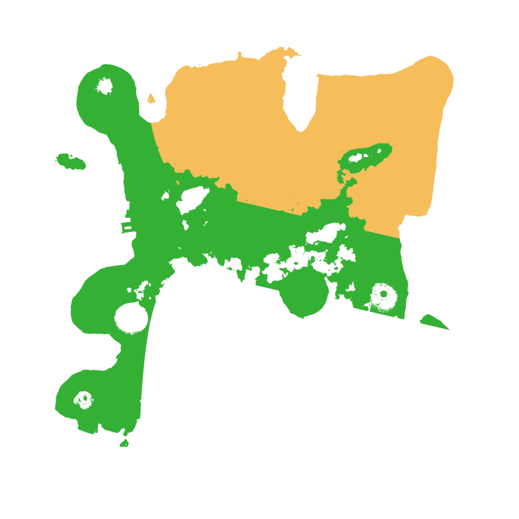 Biome Rust Map: Procedural Map, Size: 3000, Seed: 1042728031