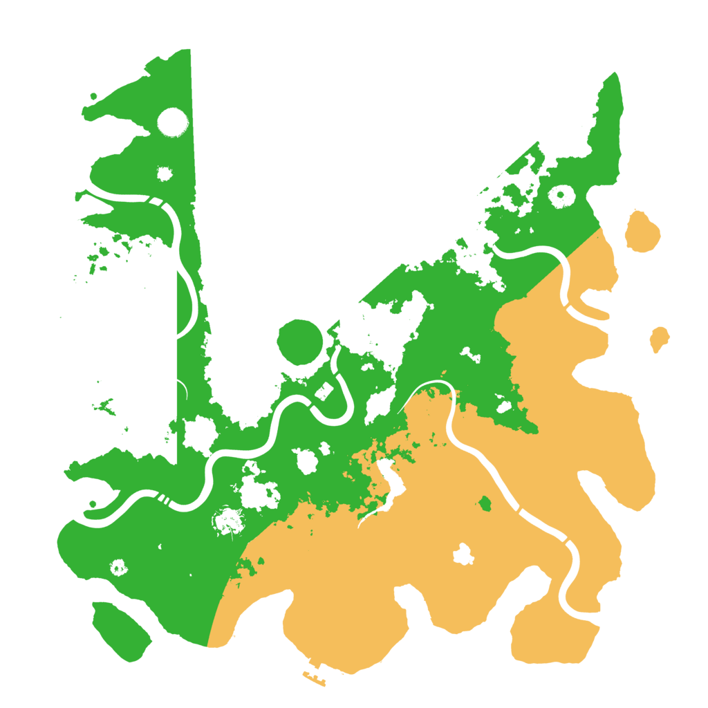 Biome Rust Map: Procedural Map, Size: 4250, Seed: 92680219