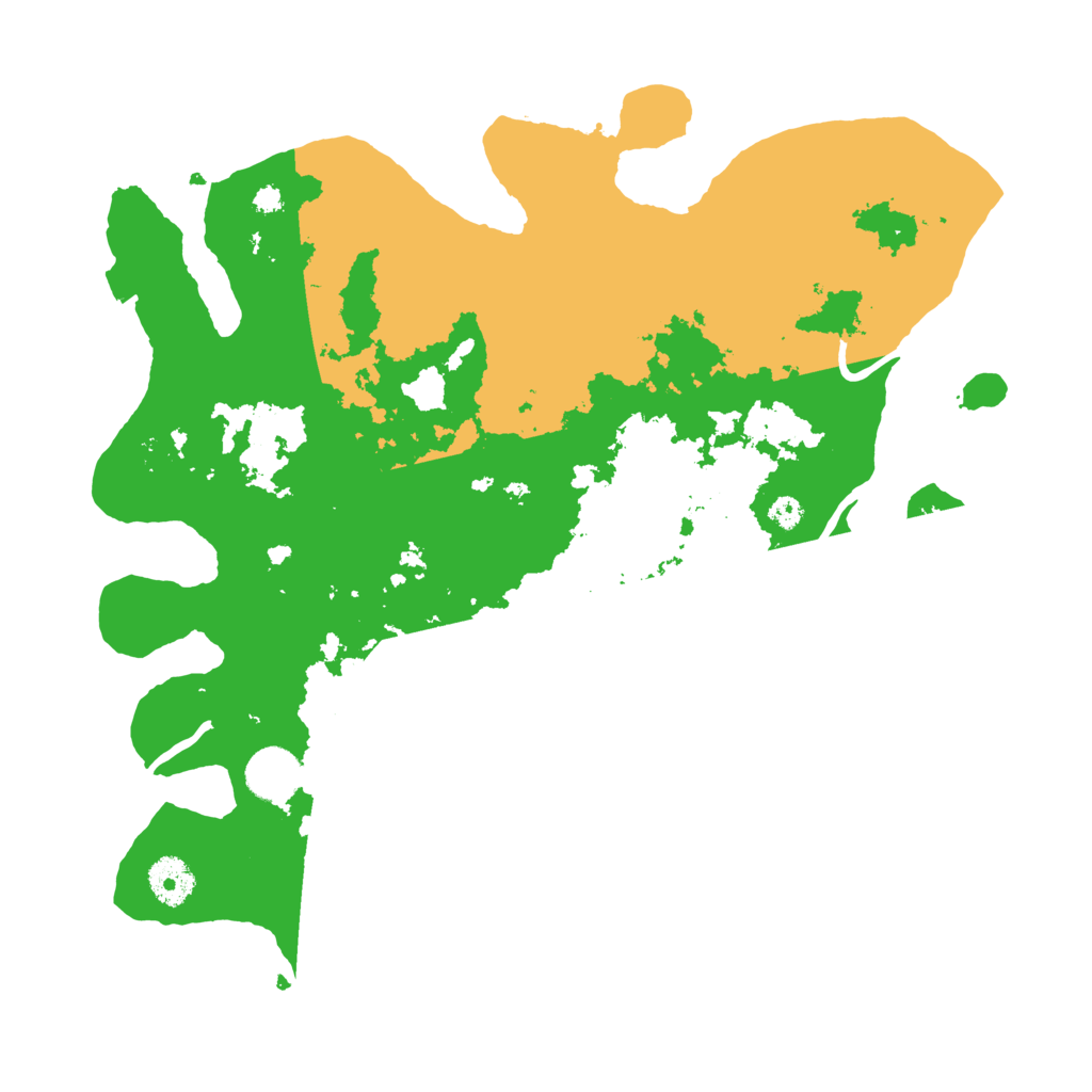 Biome Rust Map: Procedural Map, Size: 3550, Seed: 42763041