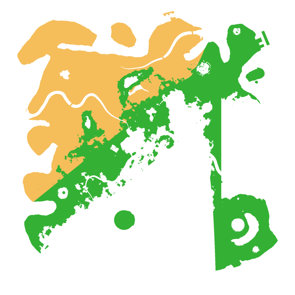 Biome Rust Map: Procedural Map, Size: 4000, Seed: 521412312