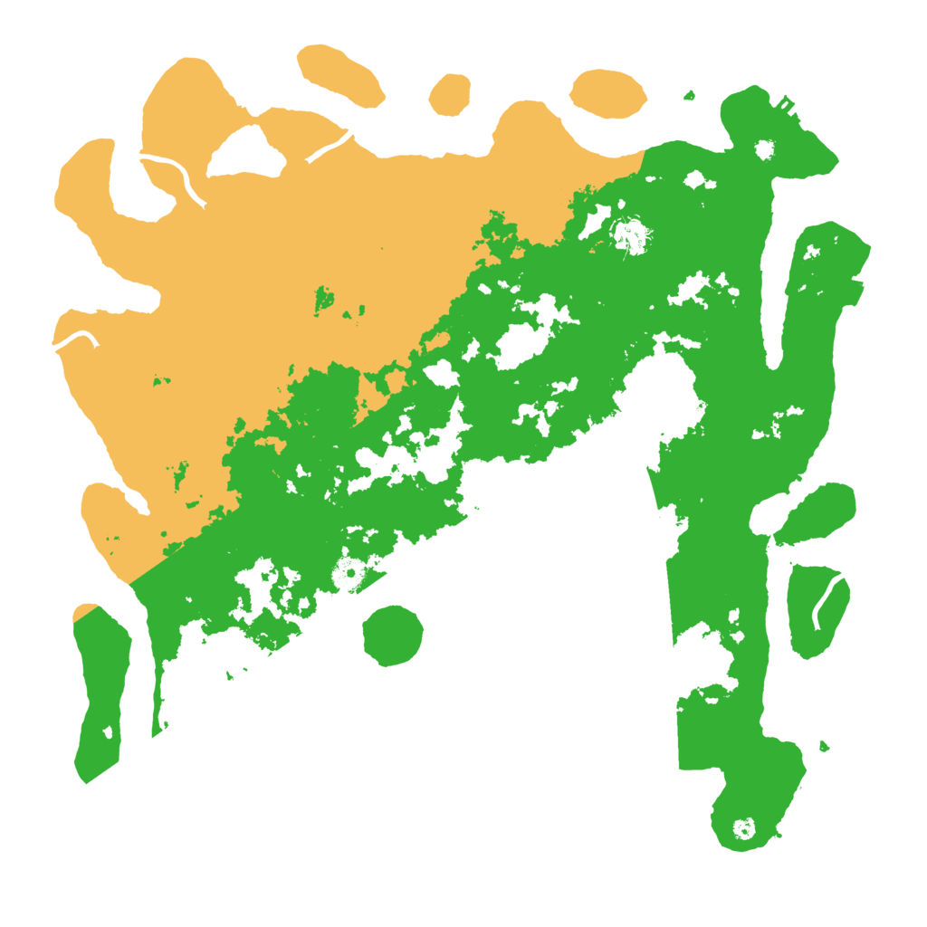 Biome Rust Map: Procedural Map, Size: 4250, Seed: 30273191