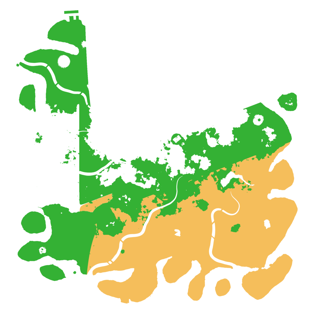 Biome Rust Map: Procedural Map, Size: 4500, Seed: 402788117
