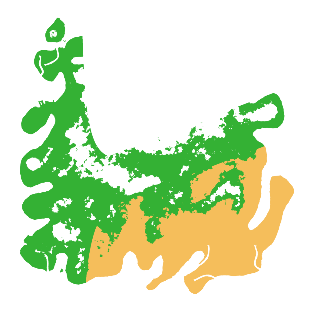 Biome Rust Map: Procedural Map, Size: 4250, Seed: 1091020426