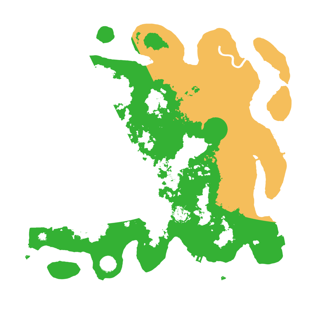 Biome Rust Map: Procedural Map, Size: 3450, Seed: 43989842