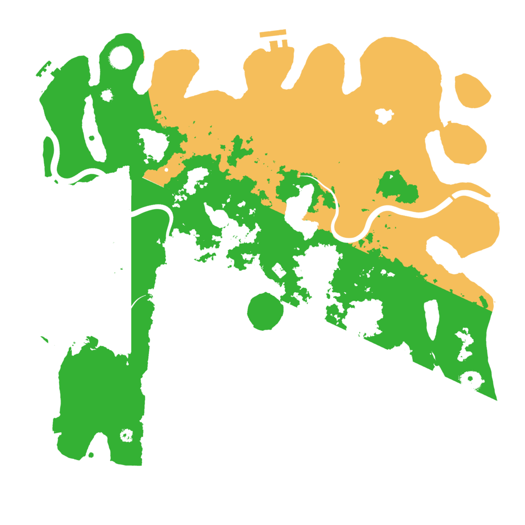 Biome Rust Map: Procedural Map, Size: 4000, Seed: 992111509