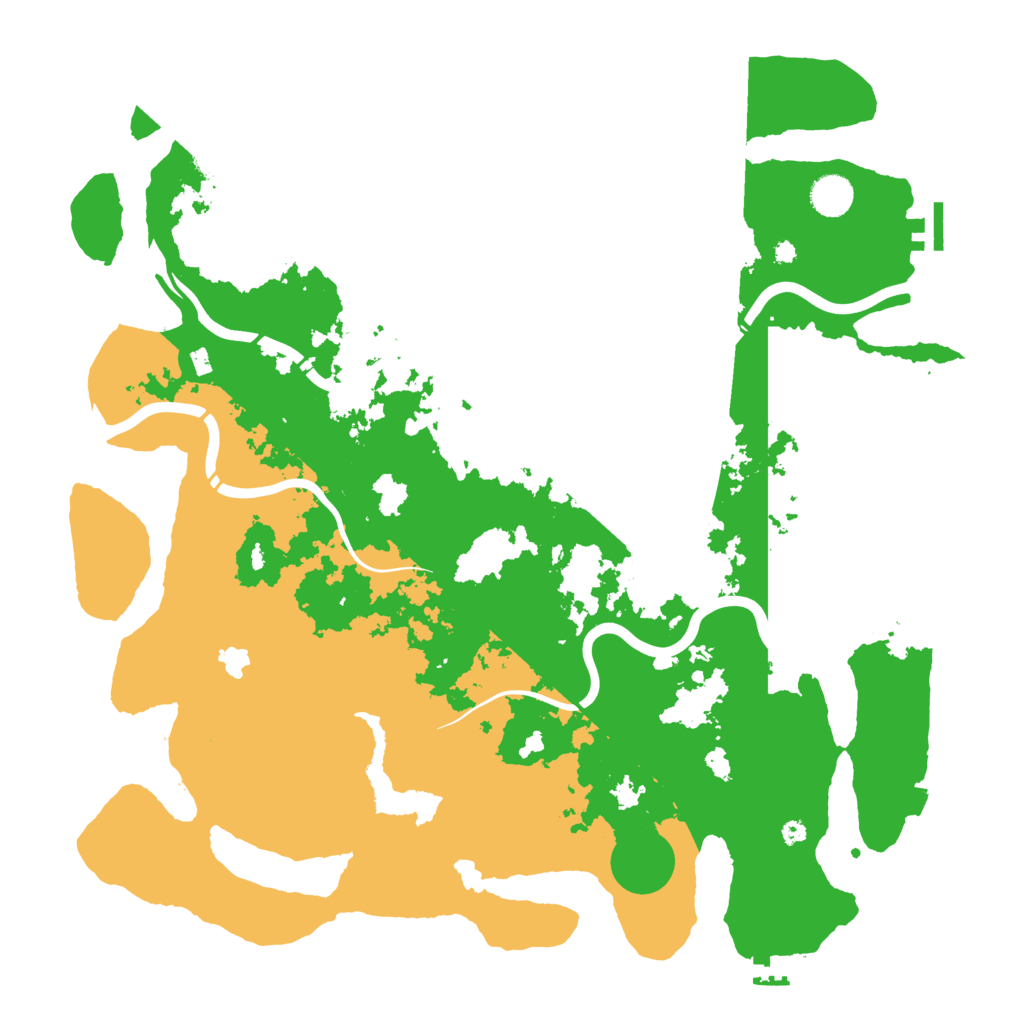 Biome Rust Map: Procedural Map, Size: 4250, Seed: 76993228
