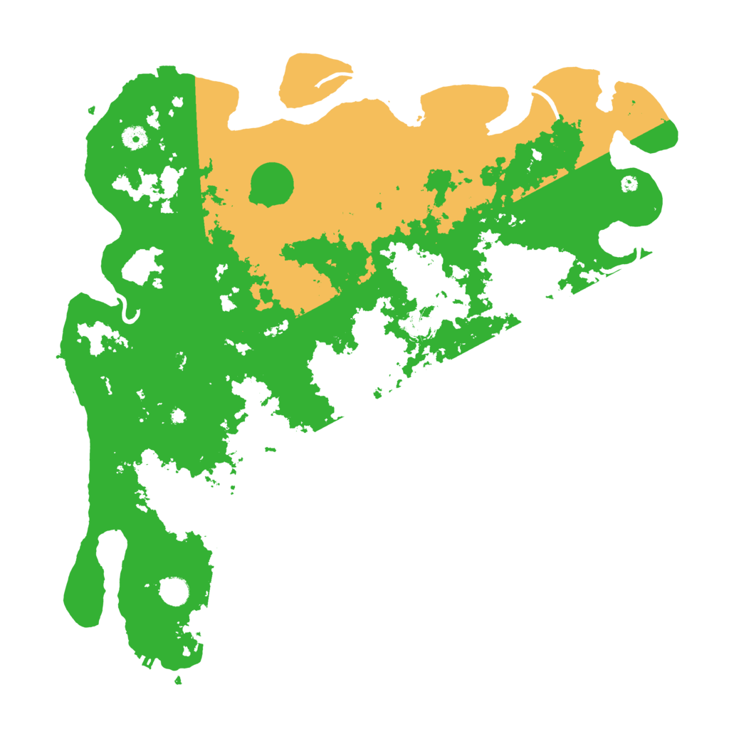 Biome Rust Map: Procedural Map, Size: 4500, Seed: 20231006