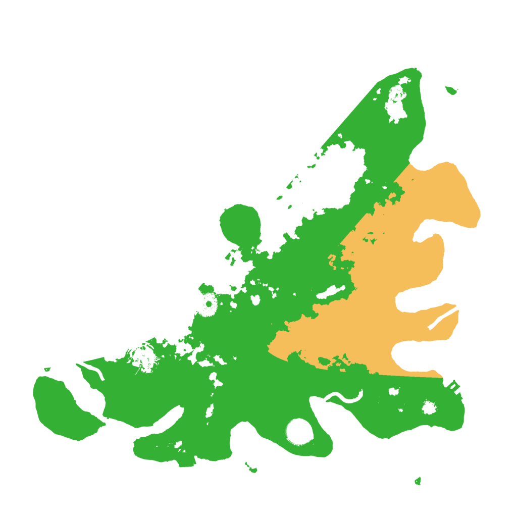 Biome Rust Map: Procedural Map, Size: 3450, Seed: 6128608