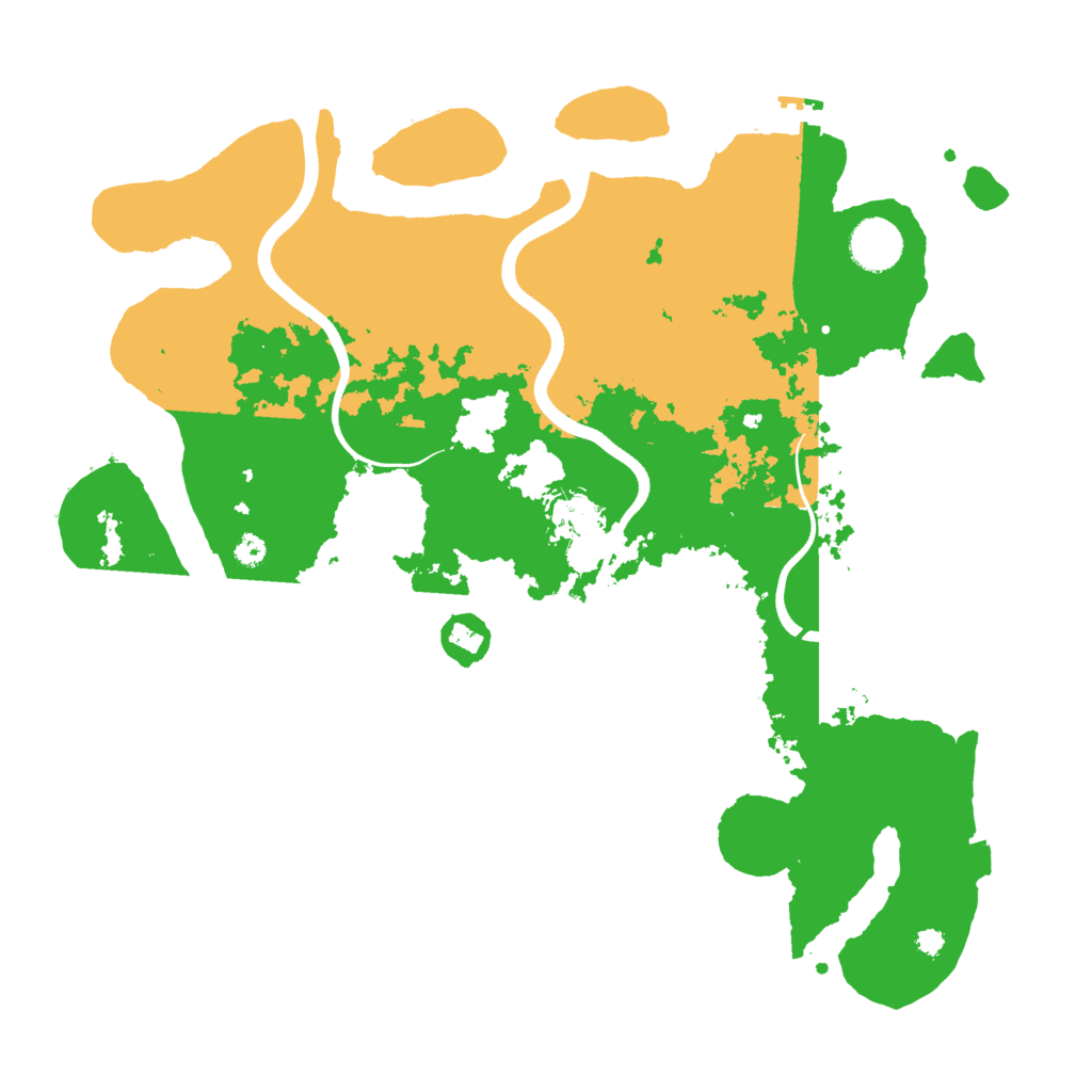 Biome Rust Map: Procedural Map, Size: 3650, Seed: 21666775