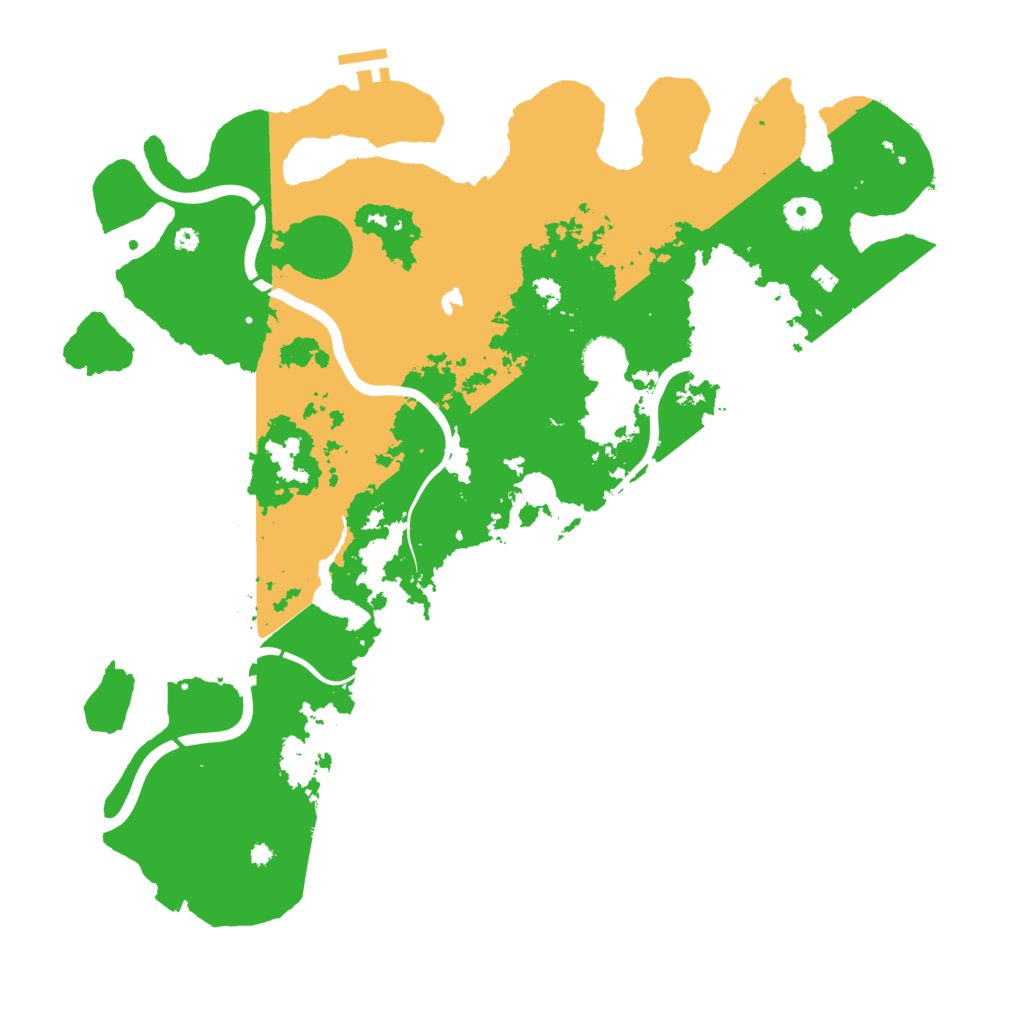 Biome Rust Map: Procedural Map, Size: 4250, Seed: 4572431