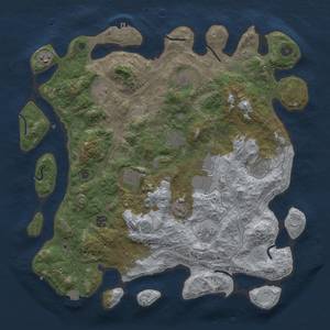 Thumbnail Rust Map: Procedural Map, Size: 4250, Seed: 4572431, 17 Monuments