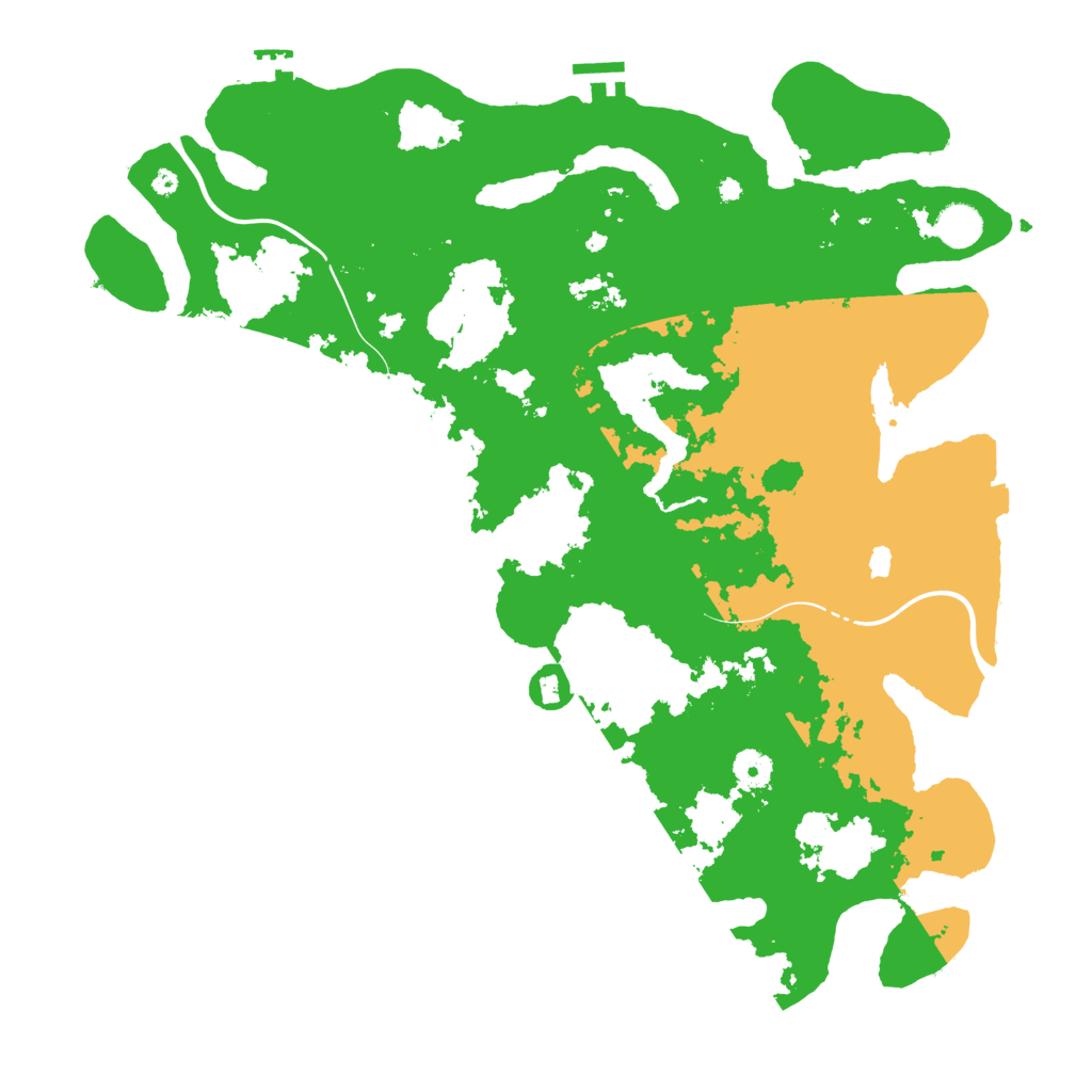 Biome Rust Map: Procedural Map, Size: 4250, Seed: 869844439
