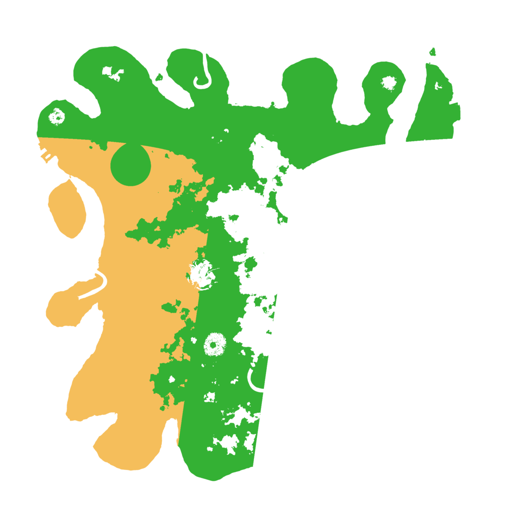 Biome Rust Map: Procedural Map, Size: 3350, Seed: 1223365534