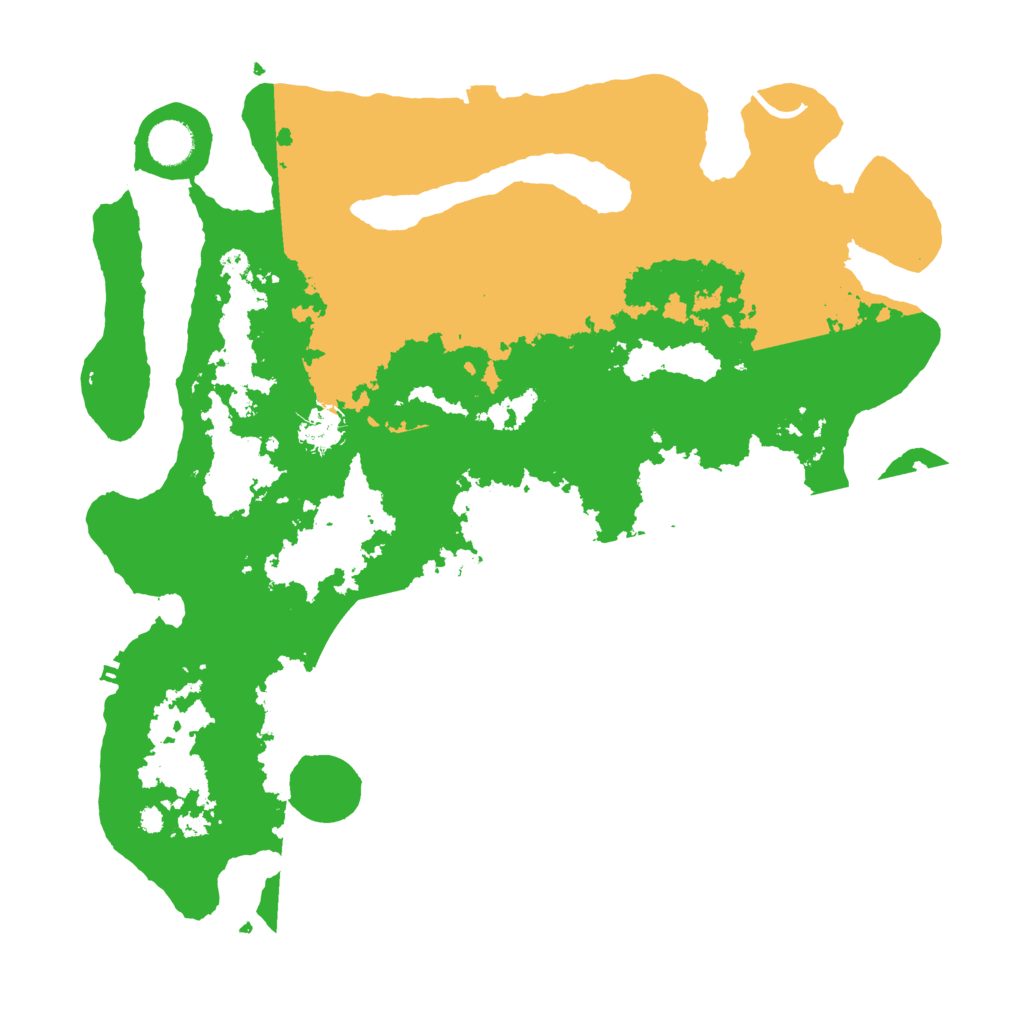 Biome Rust Map: Procedural Map, Size: 4000, Seed: 343335345