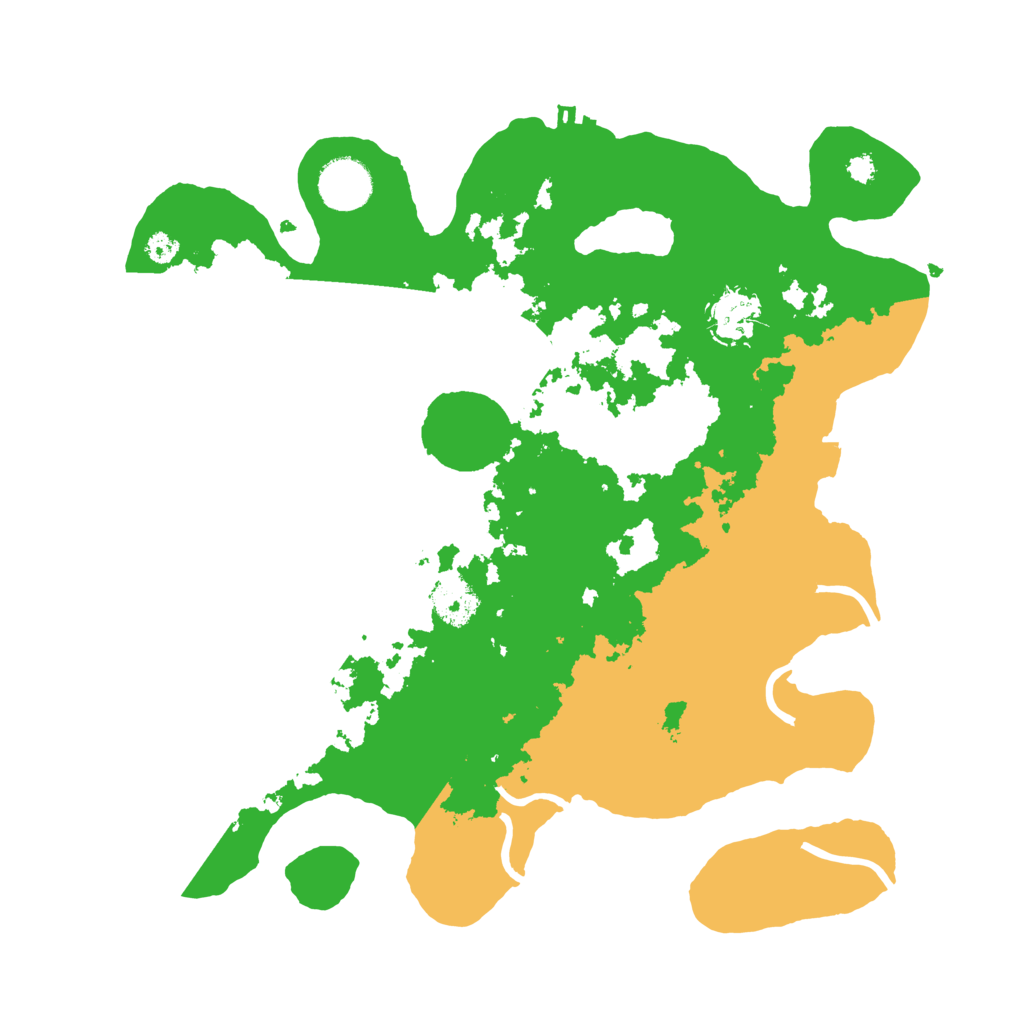 Biome Rust Map: Procedural Map, Size: 3400, Seed: 66959901