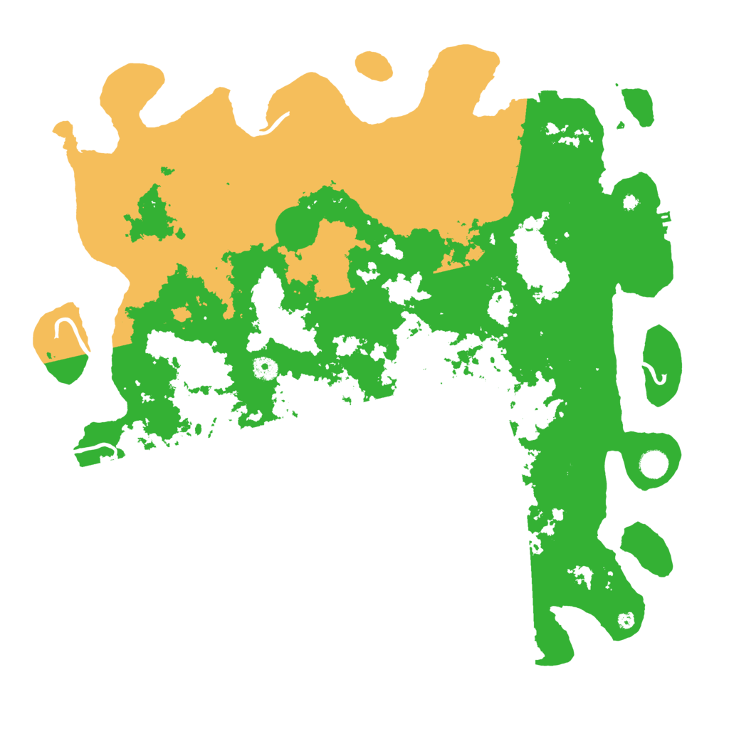 Biome Rust Map: Procedural Map, Size: 4500, Seed: 1321967