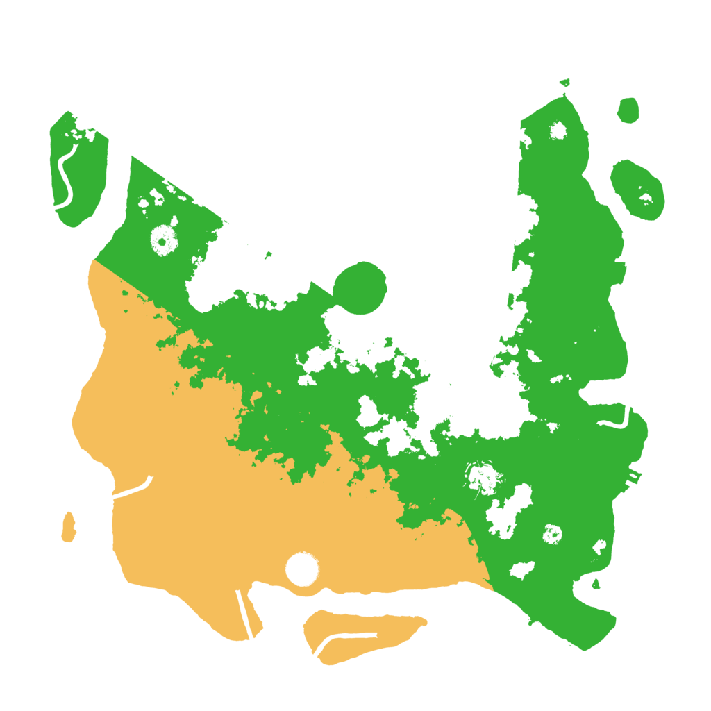 Biome Rust Map: Procedural Map, Size: 3750, Seed: 77241055