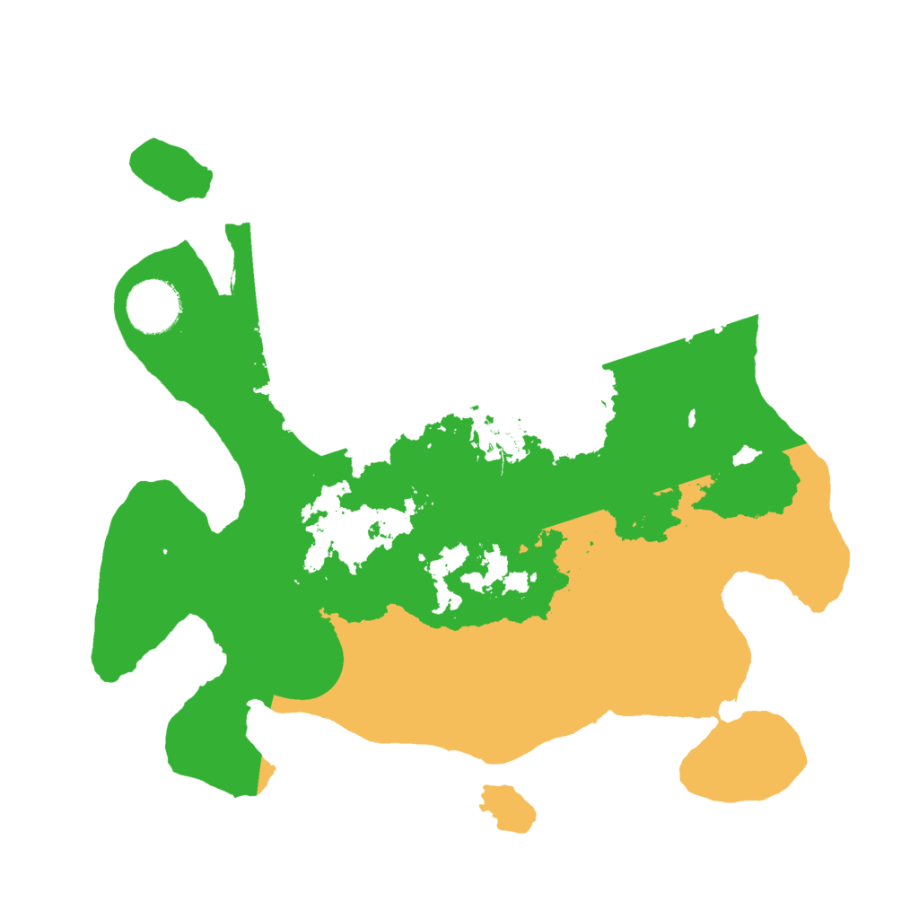 Biome Rust Map: Barren, Size: 3000, Seed: 99100523