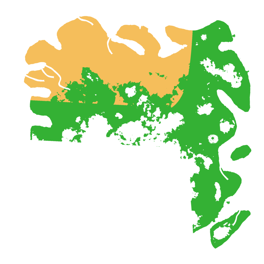 Biome Rust Map: Procedural Map, Size: 4100, Seed: 3449018