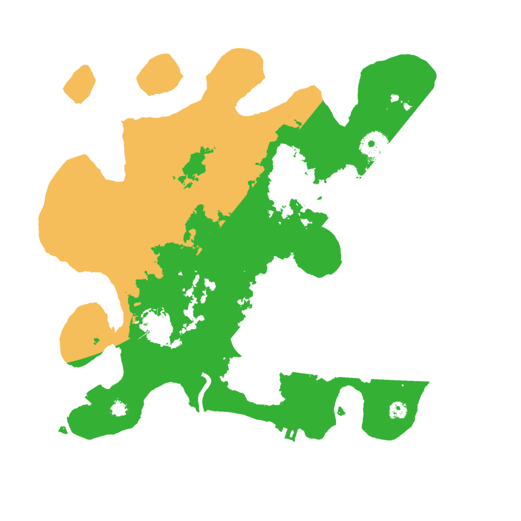 Biome Rust Map: Procedural Map, Size: 3000, Seed: 249092829