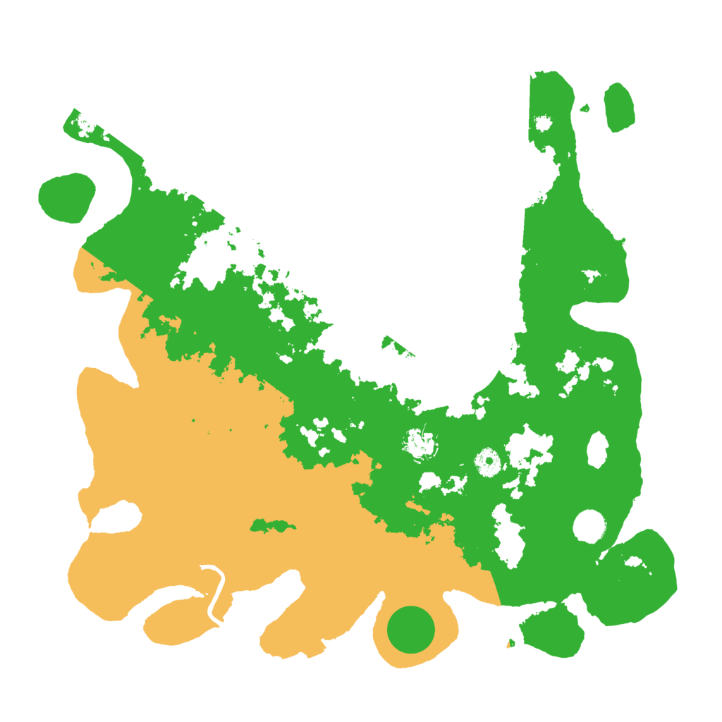 Biome Rust Map: Procedural Map, Size: 4000, Seed: 81129613