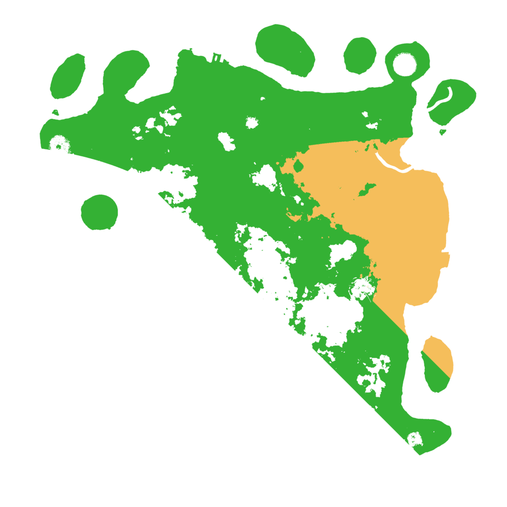 Biome Rust Map: Procedural Map, Size: 3850, Seed: 61808257