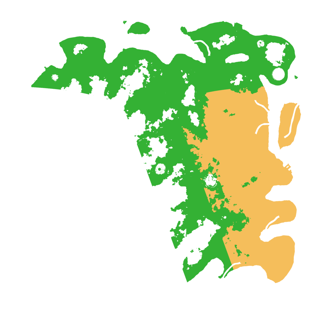 Biome Rust Map: Procedural Map, Size: 4500, Seed: 26324354