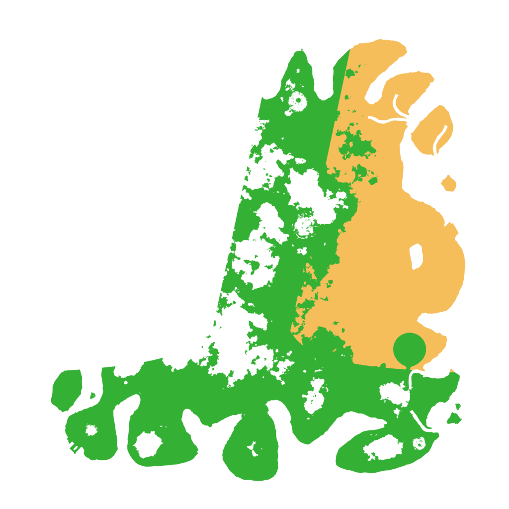 Biome Rust Map: Procedural Map, Size: 4100, Seed: 61988859