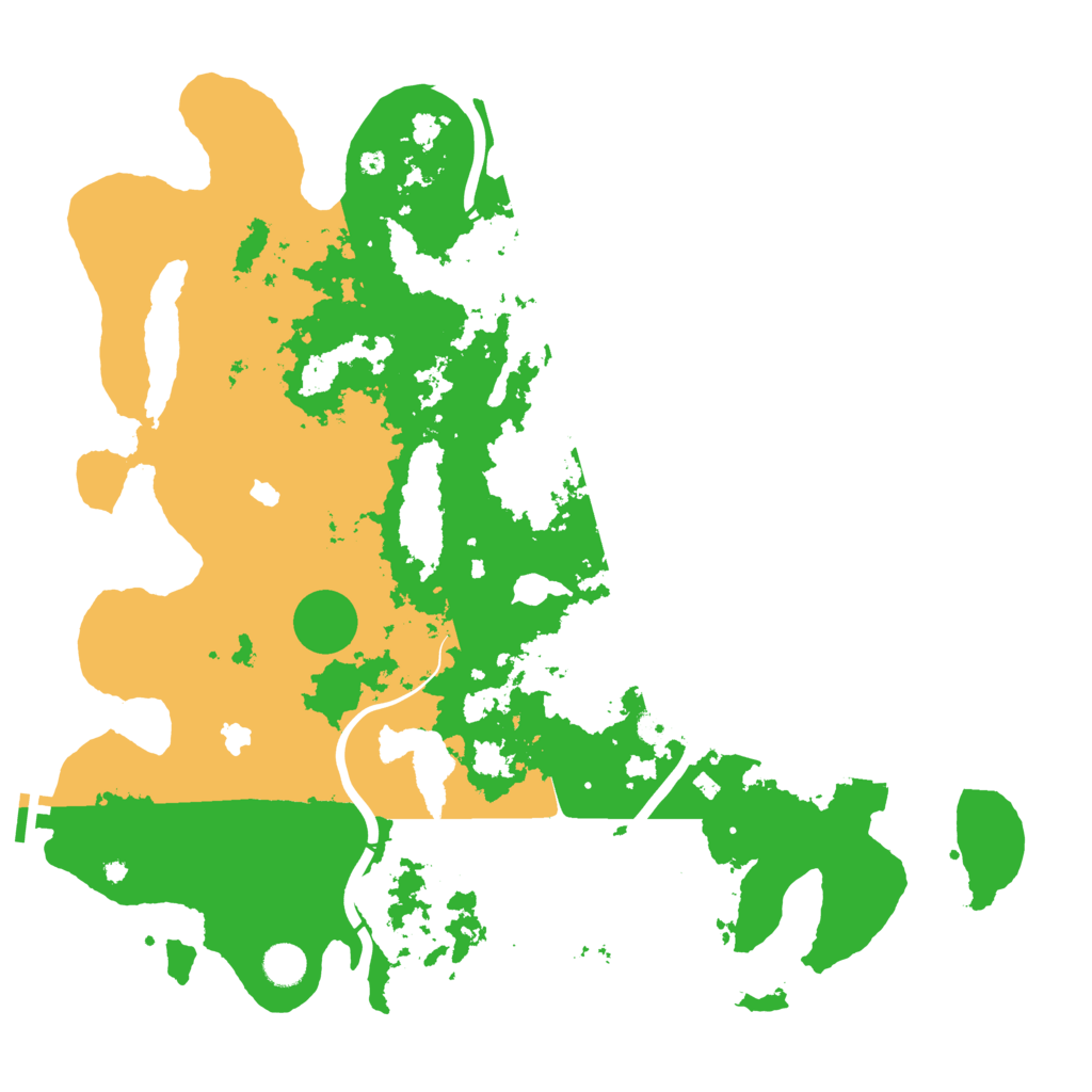 Biome Rust Map: Procedural Map, Size: 4500, Seed: 1144432854