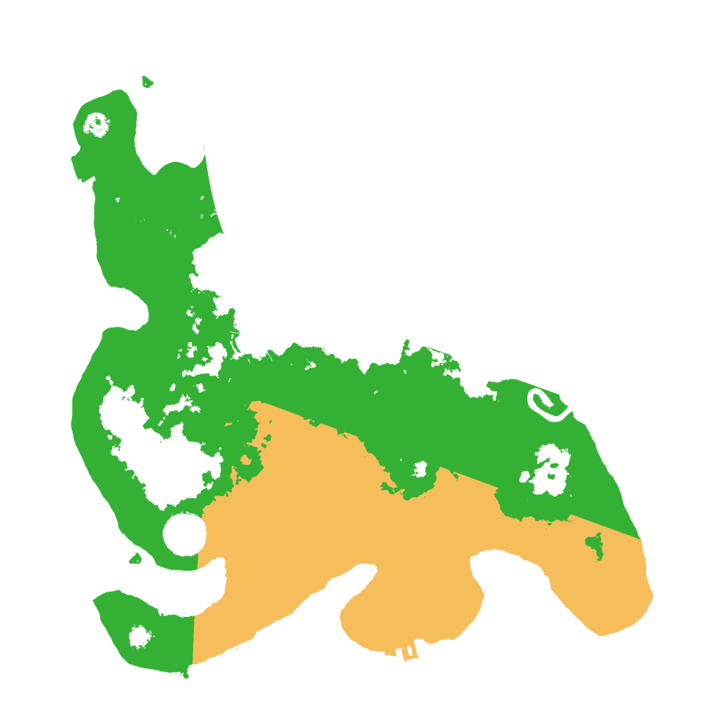 Biome Rust Map: Procedural Map, Size: 3000, Seed: 1713574920